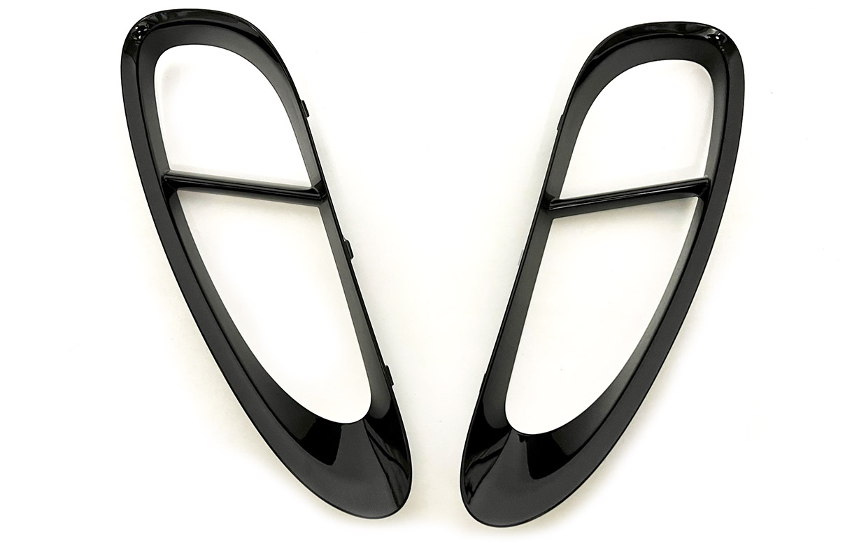 Gloss Black Side Intake Grilles : Suncoast Porsche Parts & Accessories